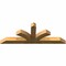 Ekena Millwork Richland Rough Sawn Timber Gable Bracket, Western Red Cedar, 84"W x 31"H x 6"D x 6"F, 9/12 Pitch GBW084X31X0606RIC00RWR - alternate 3